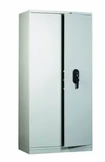 [021010301 + 075006300] ARMOIRE IGNIFUGE ANTI-EFFRACTION HAUTEUR 195 CM AVEC COMPARTIMENT INTERIEUR DE HAUTEUR DE 35 CM FERMANT A CLEF